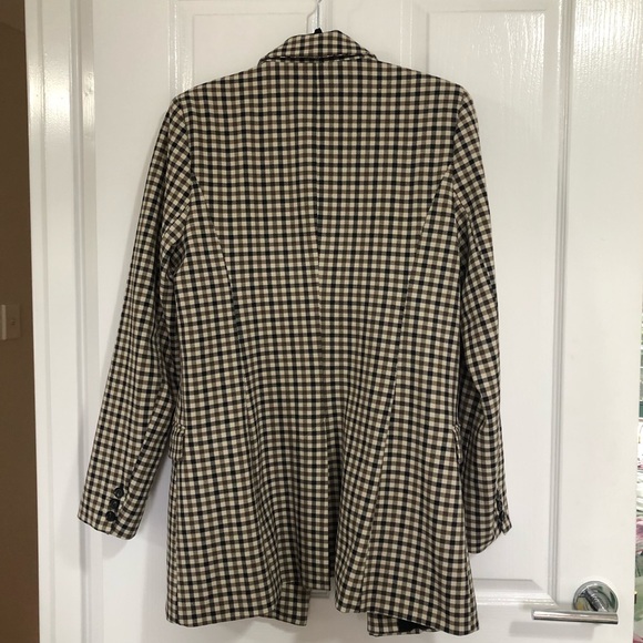 Rachel Zoe Check Blazer Medium (AU12). - Picture 2 of 4
